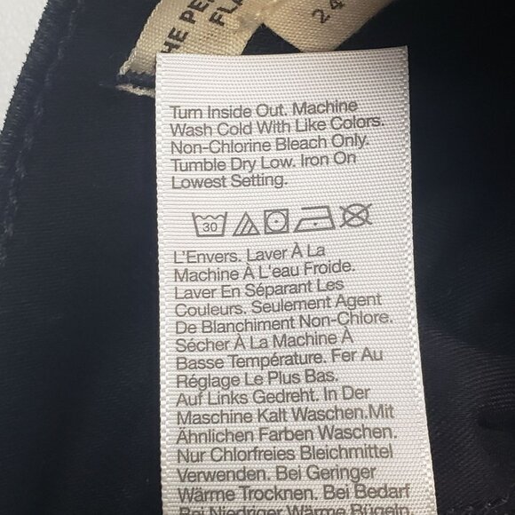 Madewell Perfect Vintage Flare Jean Women's Size 24 in Sherborn Wash Black NF379 - Picture 12 of 16